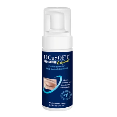OCuSOFT Lid Scrub Original Foaming Eyelid Cleanser 7.25 Ounces, 215 Milliters - Image 1 of 4
