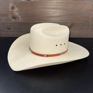 STETSON 10X SHANTUNG Cowboy Western Hut Größe 59-73/8 Made In USA Neuwertig - Bild 1 von 15