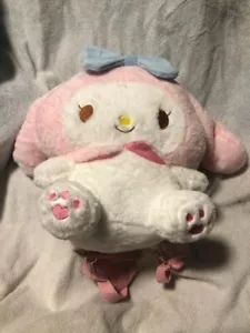 Sanrio My Melody Plush Backpack Removable Straps Stuffed Animal Bag Hello Kitty - Picture 1 of 1