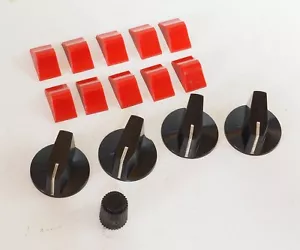 Complete Sencore TC162 Mighty Mite Tube Tester Knob Set (15 Knobs) - Picture 1 of 1