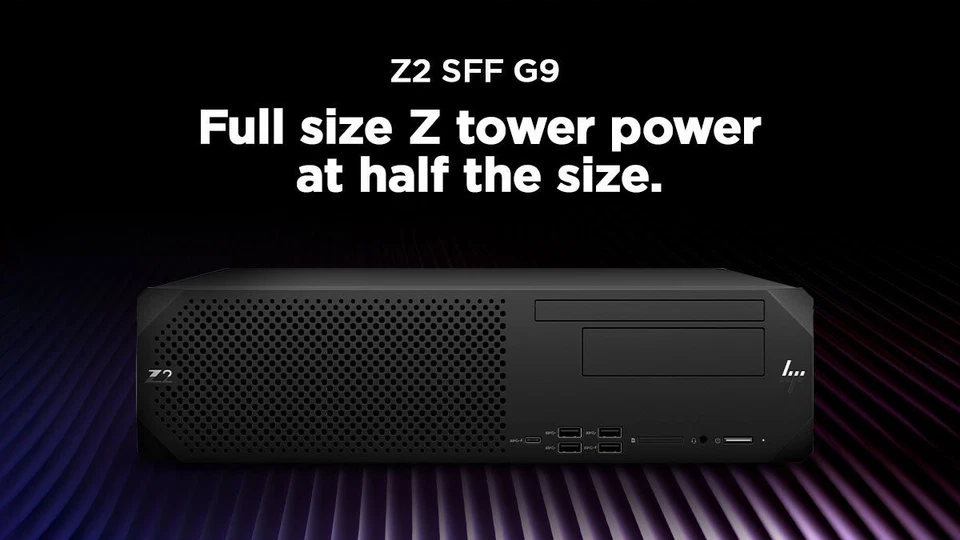 HP Z2 G9 SFF  i9-13900K  /32GB DDR4 /  1 TB SSD NVMe /NO GPU - Image 1 of 1