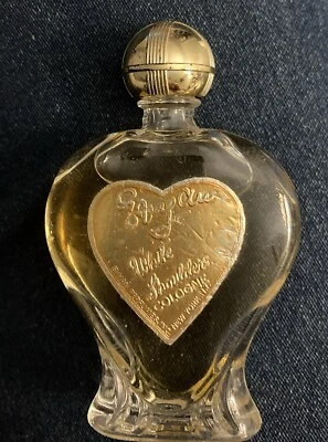 Винтажный одеколон White Shoulders Splash от Evyan высотой 2 3/4 дюйма с бутылкой из Германии - Изображение 1 из 3