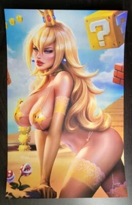 Sun Khamunaki Prinzessin Pfirsichstern Bikini 11x17 Druck signiert - Bild 1 von 1