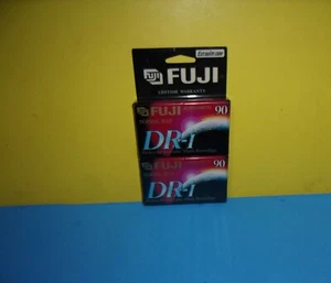Paquete de 2 cintas de casete en blanco Fuji DR-I 90 min - NUEVO - SELLADO - Imagen 1 de 1