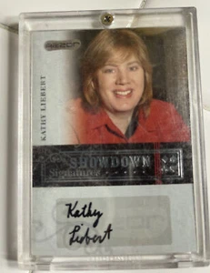 2006 Razor Poker Showdown Signatures Kathy Liebert #A-5 Auto - Picture 1 of 6