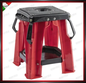 CAVALLETTO MOTO CENTRALE CROSS ENDURO IN PLASTICA ROBUSTO MX MOTARD OFF ROAD - Imagen 1 de 3