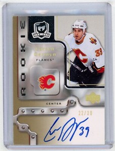 CARSEN GERMYN 2006-07 Upper Deck THE CUP HOCKEY #95 GOLD ROOKIE AUTO CARD 22/39