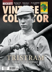New JUNE/JULY 2024 Beckett VINTAGE COLLECTOR Price Guide Magazine w/TRIS SPEAKER - Picture 1 of 19