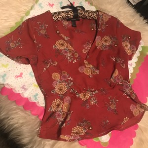 chiffon tops forever 21