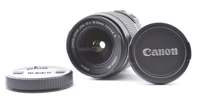【Top Mint】CANON EF-S 18-55mm f/3.5-5.6 IS Zoom Lens  From Japan #1215 - Image 1 of 4