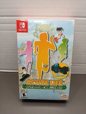 Active Life: Outdoor Challenge Bundle (Nintendo Switch, 2021) Brand New Sealed - Image 1 of 4