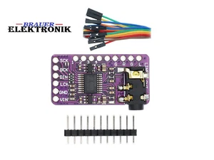 ✨PCM5102A Raspberry ESP32 Audio Stereo DAC Decoder I2S 32bit 192kHz GY-PCM5102A✨ - Afbeelding 1 van 2