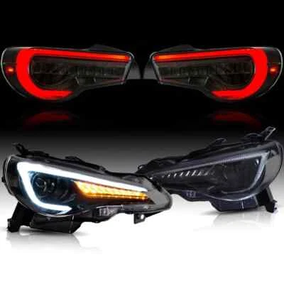 Faros LED VLAND + luces traseras para Toyota GT86 2012-2020 Subaru BRZ Scion FR-S Foto 1 de 4