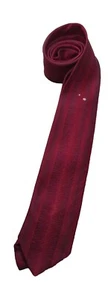 VTG WEMBLEY Maroon Disco Rockabilly Swing Skinny Short 30S 40S Necktie  Neck Tie - Picture 1 of 6