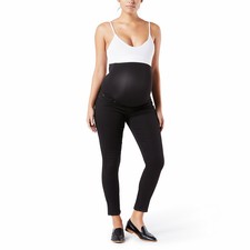 Signature By Levi Strauss & Co. Gold Label Women Noir Maternity Skinny Jeans