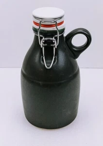 New Portland Growler Co PGC 32oz "Growlette", Ceramic Loop Handle, Black HTF Gem - Picture 1 of 12