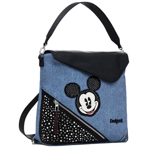 Desigual Mickey Mouse Rucksack Back Mickey Denim Edge Jersey Max 24WAKP32/5008 - Bild 1 von 4