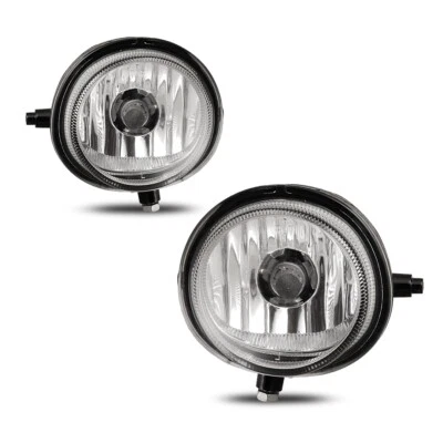Fog Light PAIR Fits 2005-2010 Mazda 5 Clear Bumper 14-16 MAZDA 3 Lamps Bulbs Foto 1 de 4
