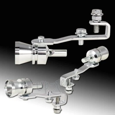 M-Size Fake Turbo Sound Exhaust Blow off Valve Simulator Whistler Universal 2 - Image 1 of 3