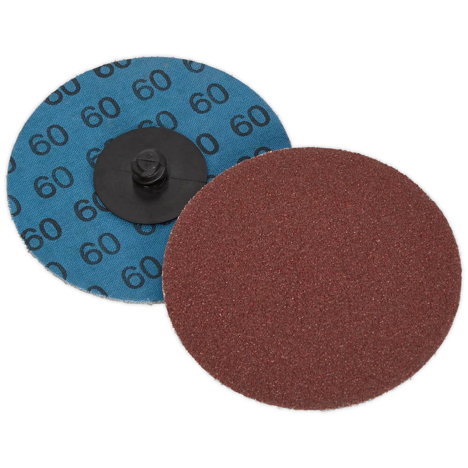 Sealey PTCQC7560 Quick Change Sanding Disc Ø75mm 60grit 10pk