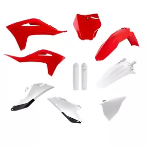 Gas Gas Plastic Kit MC MCF 2021 - 2023 Red white Enduro 91118 Polisport fairings - Picture 1 of 10