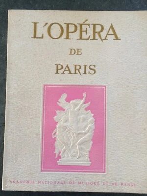 L'Opera de Paris No XVII 1958. Season Programme. Nice Condition. - Image 1 of 4