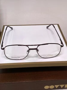 New JUBILEE J5872 Aviator Men's Eyeglasses Brown Optical Frame 53-18-140mm - Picture 1 of 8