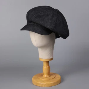 Chapeau femme coton oversize newsboy vintage peintre béret casquettes plates été classique - Photo 1/20