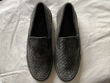 Mens Polo Ralph Lauran Slip on woven Trainer Size 8 worn once