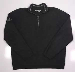SmartWool x Marabou Ranch Steamboat Springs 1/4 Zip Pullover Sweater~ Medium - Picture 1 of 7