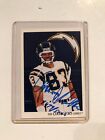 ANTHONY MILLER SAN DIEGO CHARGERS SIGNED 1991 UPPER DECK CARD #79 COA