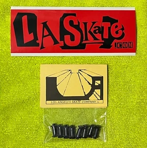 8 Vintage Steel Sex Bolts for 4 Hole Skateboard Rails- Hex Head 80's NOS - Picture 1 of 4