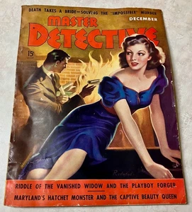 MASTER DETECTIVE Magazine December 1939 Vol 21 #4 - Picture 1 of 14