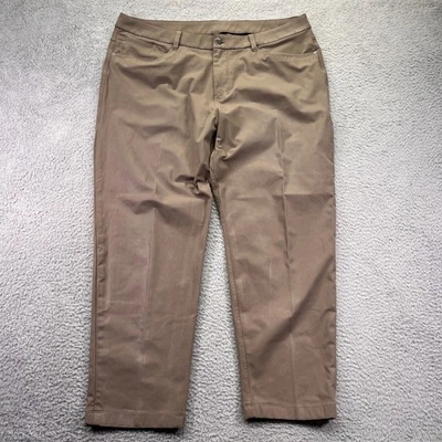 Lululemon Pants Mens 38x28 Brown ABC Commission Warpstreme Performance Stretch - Image 1 of 4