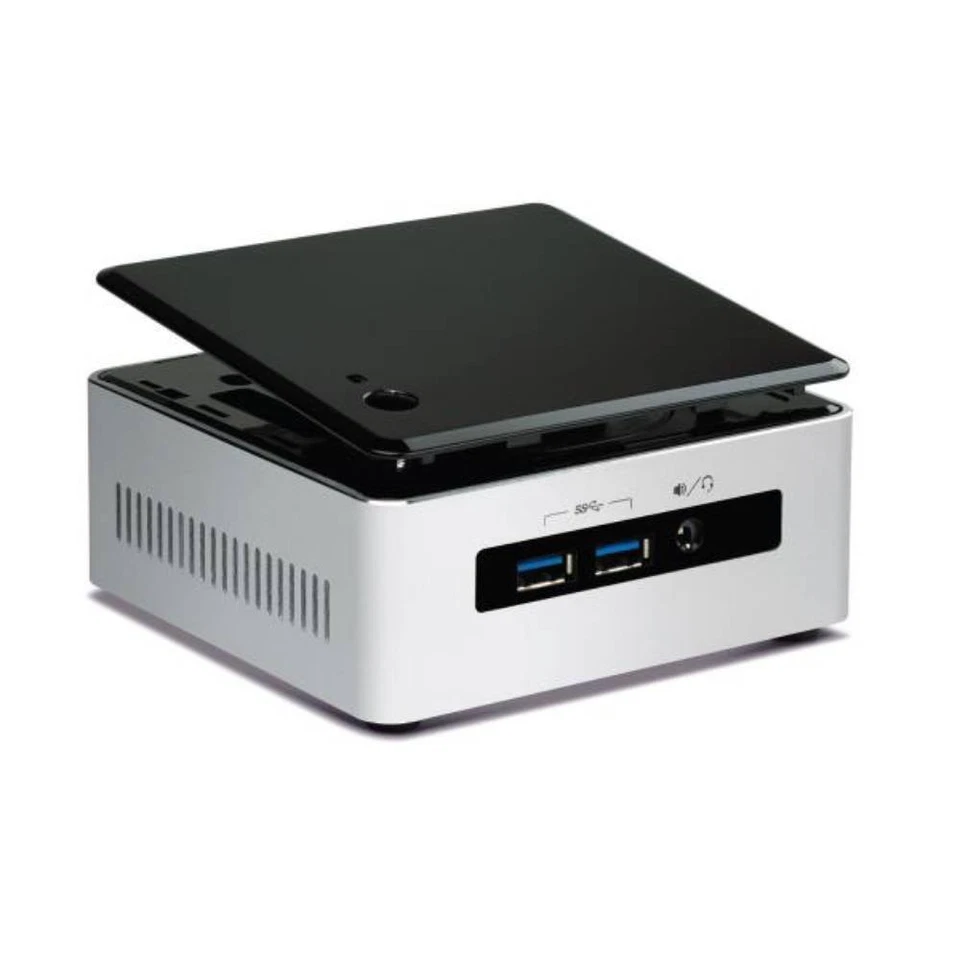 Intel NUC NUC5i5MYHE Mini PC i5-5300U @2.3GHz 8GB RAM DDR3L 120GB SSD Windows 10 - Image 1 of 4