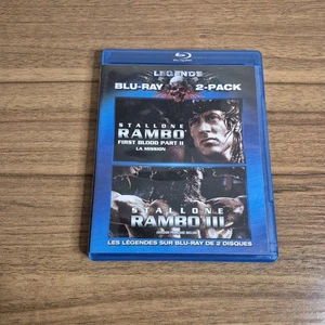 Rambo: First Blood Part II / Rambo III (2-Disc Bluray, 2010) Sylvester Stallone - Bild 1 von 6