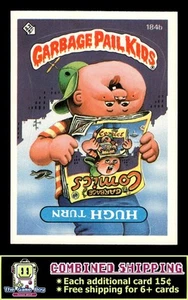 Topps Garbage Pail Kids 1986 serie 5 #184b Hugh Turn - Imagen 1 de 2