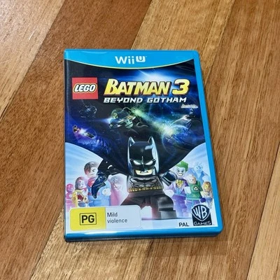 LEGO Batman 3 Beyond Gotham Nintendo Wii U Complete with Manual Free Post - Image 1 of 4