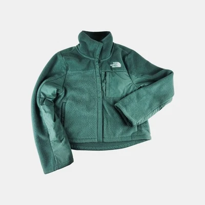 Chaqueta polar verde The North Face para niñas Foto 1 de 4