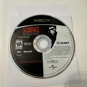 Scarface: The World is Yours (Microsoft Xbox, 2006) ¡Disco solo probado! - Imagen 1 de 1