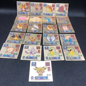 Pokemon Stickers Super Deluxe Gold Superdx 21-Piece Set With Charizard - Picture 1 of 10