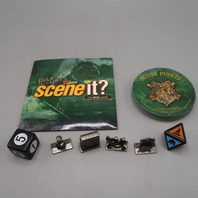 Harry Potter Scene it 2? DVD Game Replacement Parts & Pieces Mattel Tokens Cards - Image 1 of 4