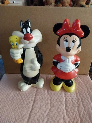 Tazas Sippy vintage Disney 1996 sin pajitas 10 altas usadas para decoración o exhibición Foto 1 de 4