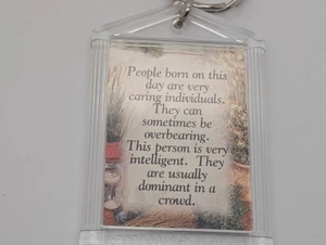 En este día... 24 de octubre regalo cumpleaños llavero plástico - Imagen 1 de 4