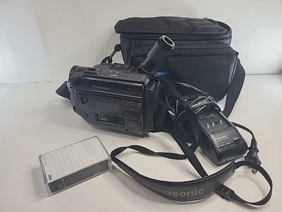 Panasonic Palmcorder X20 Digital Zoom PV-42 Charger Adaptor Powers On, VHS Issue - Image 1 of 4