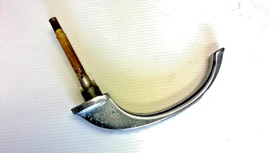 Vintage 1941 Buick 90 Series Right Outer Door Handle OEM Trim Chrome - Image 1 of 4