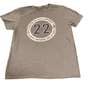 Class of 2022 Unisex grau Grafik T-Shirt Erwachsene weich Baumwollmischung Tee Gr. M - Bild 1 von 3