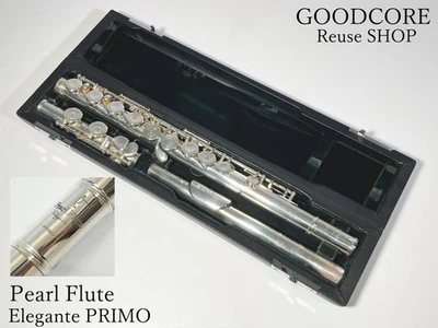 Flauto Perlato Elegante PRIMO F-EP925/E FEP925E Corpo in Argento Massiccio co... - Immagine 1 di 4