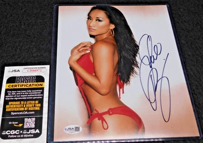 Фотография Гейл Ким с автографом 8x10 нокаут TNA WWE AEW JSA сертификат подлинности (C) - Изображение 1 из 3