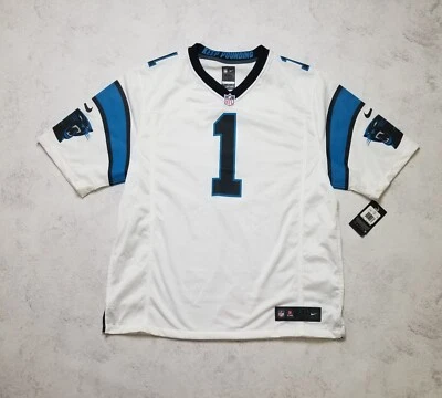 Camiseta para hombre Cam Newton #1 Carolina Panthers Nike OnField NFL talla XXL Foto 1 de 4